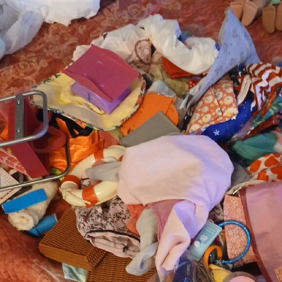 Doll Accessories Bundle with Red Ladder - Picture 5 of 5